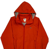 Lacoste Windbreaker - Large Orange Polyester