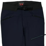 Long Mountain Hard Wear Ski Pants - Small Navy Polyester