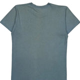 Single Stitch 80S Peace March Nuclear Disarmament Screen Stars Graphic T-Shirt - Large Blue Cotton Blend