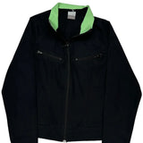 Nike Jacket - Medium Black Cotton