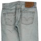 501 Levis Jeans - 28W UK 8 Light Wash Denim