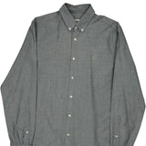 Lacoste Shirt - Small Gray Cotton
