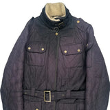 Barbour Coat - Small Purple Polyester