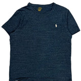 Polo By Ralph Lauren Slim Fit T-Shirt - Large Blue Cotton