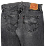 501 Levis Jeans - 32W 28L Gray Cotton