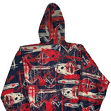 Just Do It Nike Windbreaker - XL Multicoloured Nylon