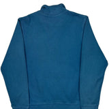 Lacoste 1/4 Zip - XL Blue Cotton