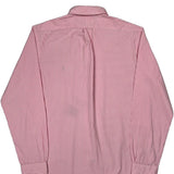 Ralph Lauren Striped Shirt - Large Red Cotton