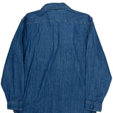 Jackson Worker Levis Denim Shirt - Large Blue Cotton