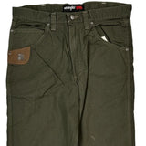 Wrangler Cargo Pants - 34W 37L Green Cotton