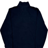 Tommy Hilfiger 1/4 Zip - Large Navy Cotton