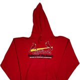 Cardinals Nike Hoodie - Large Red Cotton