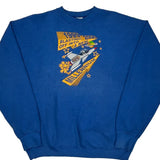 Millennium Fruit Of The Loom Graphic Sweatshirt - XL Blue Cotton Blend