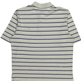 Polo By Ralph Lauren Striped Polo Shirt - Medium Purple Cotton