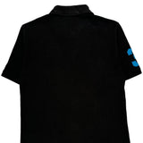 Polo By Ralph Lauren Graphic Polo Shirt - XL Black Cotton