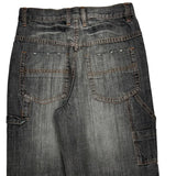 Age 16 Unbranded Carpenter Jeans - 28W 30L Grey Cotton