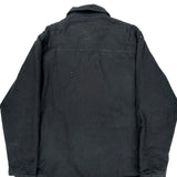Walls Sherpa Lined Shirt Jacket - Large Black Cotton