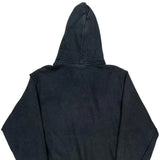 Reverse Weave Champion Spellout Hoodie - Medium Black Cotton
