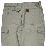 Carhartt Cargo Pants - 33W 31L Beige Cotton