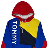 Tommy Hilfiger Spellout Hoodie - Medium Multicoloured Cotton