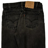 Made In USA Levis 550 Jeans - 29W 28L Black Cotton