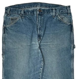 Dickies Carpenter Jeans - 36W 34L Blue Cotton