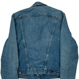 Wrangler Denim Jacket - Small Blue Denim