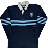 Ums Striped Rugby Shirt - XL Navy Cotton
