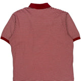 Polo By Ralph Lauren Striped Polo Shirt - XL Red Cotton