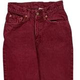 Levis Jeans - 24W UK 6 Red Cotton