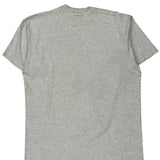 Basics Single Stitch T-Shirt - XL Gray Cotton Blend