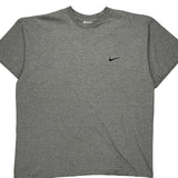 Nike T-Shirt - 2XL Grey Cotton