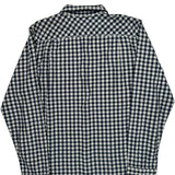 The North Face Checked Shirt - Medium Blue Cotton