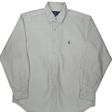 Ralph Lauren Shirt - Large White Cotton