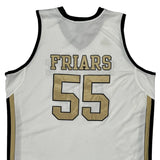 Servite Friars Adidas #55 Jersey - XL Black Polyester