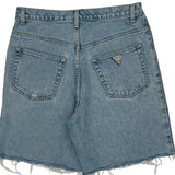 Guess Denim Shorts - 30W US 6 Light Wash Cotton