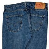 501 Levis Jeans - 34W 30L Blue Cotton