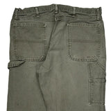Wrangler Carpenter Pants - 36W 32L Gray Cotton