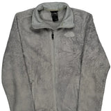 The North Face Fleece Jacket - Small Gray Polyester