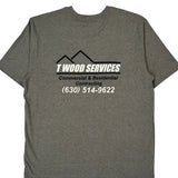 Commercial & Residential Contracting Carhartt T-Shirt - XL Gray Cotton