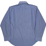 Polo By Ralph Lauren Checked Shirt - Large Blue Cotton