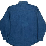 Levis Denim Shirt - Large Blue Cotton