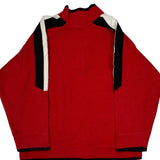 Age 6 Nike 1/4 Zip - Small Red Polyester