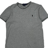 Polo By Ralph Lauren T-Shirt - Large Gray Cotton