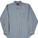 Ralph Lauren Shirt - Large Blue Cotton