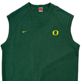 Team O Nike Sweater Vest - XL Green Cotton