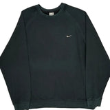 Nike Sweatshirt - 2XL Black Cotton