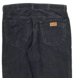 Wrangler Pants - 31W 29L Black Corduroy