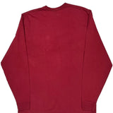 Carhartt Tall Long Sleeve T-Shirt - Large Red Cotton