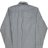Tommy Hilfiger Checked Shirt - Large Gray Cotton